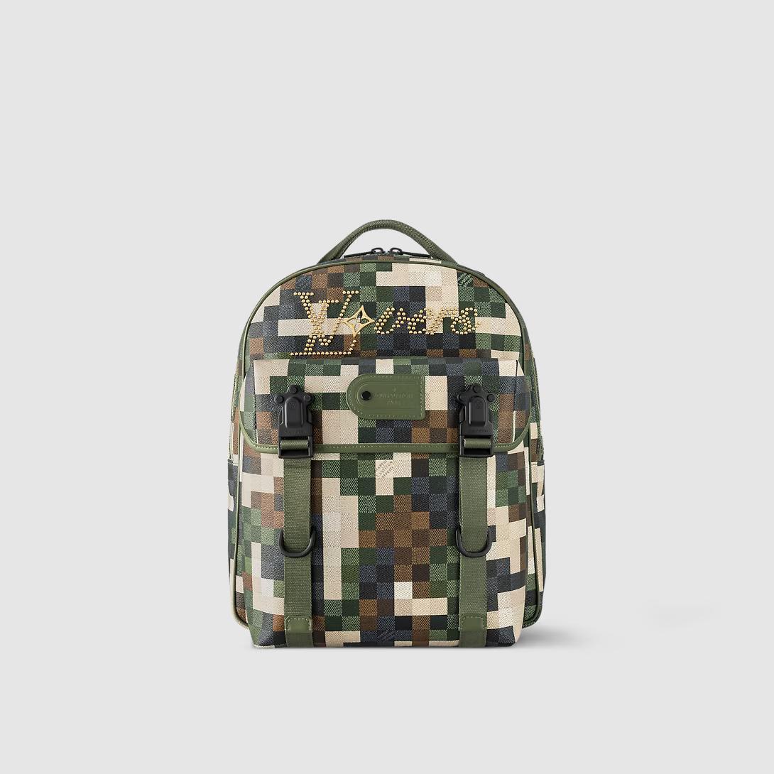 Túi Louis Vuitton Motion Backpack Nam Xanh Lá